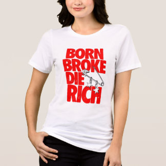Triblenda Camiseta gráfica para mujer Bella+Canvas Tri-blend