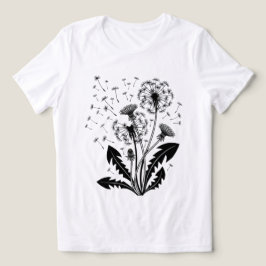 Triblenda Camiseta gráfica para mujer Celestial Wind Dandeli
