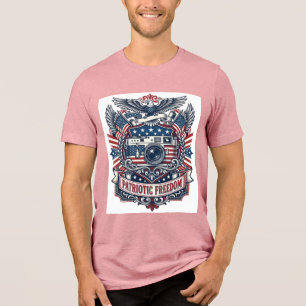Triblenda Camiseta gráfica vectorial de amante de cámara de