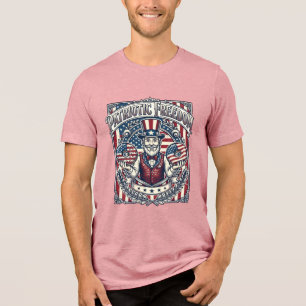 Triblenda Camiseta gráfica vectorial de amante de donas patr