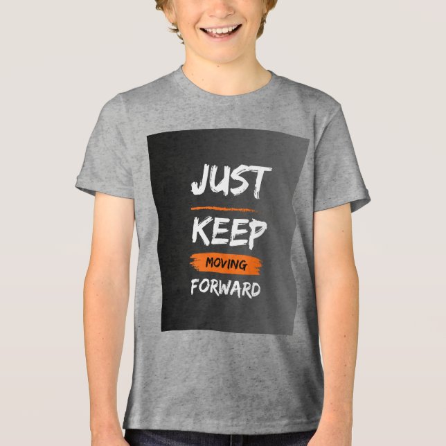 Triblenda Camiseta gris (Anverso)