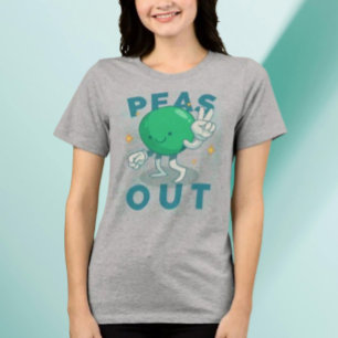 Triblenda Camiseta Guisantes Fuera Paz