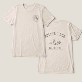 Triblenda Camiseta holística del criador de perros - Unisex