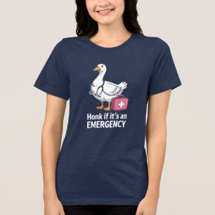 Triblenda Camiseta Honk If Emergency Goose