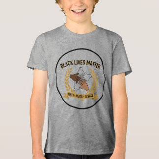 Triblenda Camiseta infantil Black Lives Matter | Igualdad, J