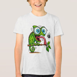 Triblenda Camiseta infantil Cheeky Frog Snack Attack - Diver