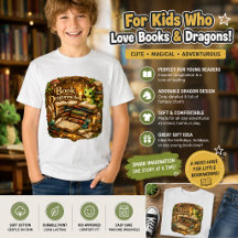Camiseta infantil de dragón lindo amante de los li