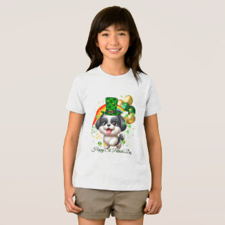 Triblenda Camiseta infantil del Día de San Patricio con esta