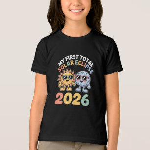 Triblenda Camiseta infantil Eclipse Total de Sol 12 de agost