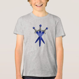 Triblenda Camiseta infantil Espada Mágica Azul