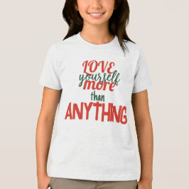 Triblenda Camiseta infantil inspiradora