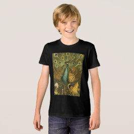 Triblenda Camiseta infantil Pauw-met-kippen Theo-van-Hoytema