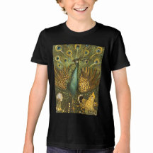 Camiseta infantil Pauw-met-kippen Theo-van-Hoytema