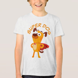 Triblenda Camiseta infantil Super Dog