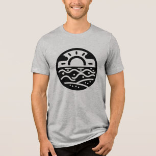 Triblenda Camiseta informal de algodón premium para todos lo