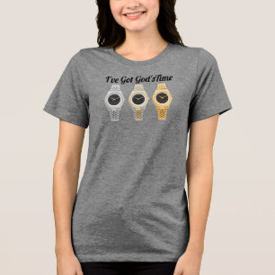 Triblenda Camiseta informal de moda para uso diario