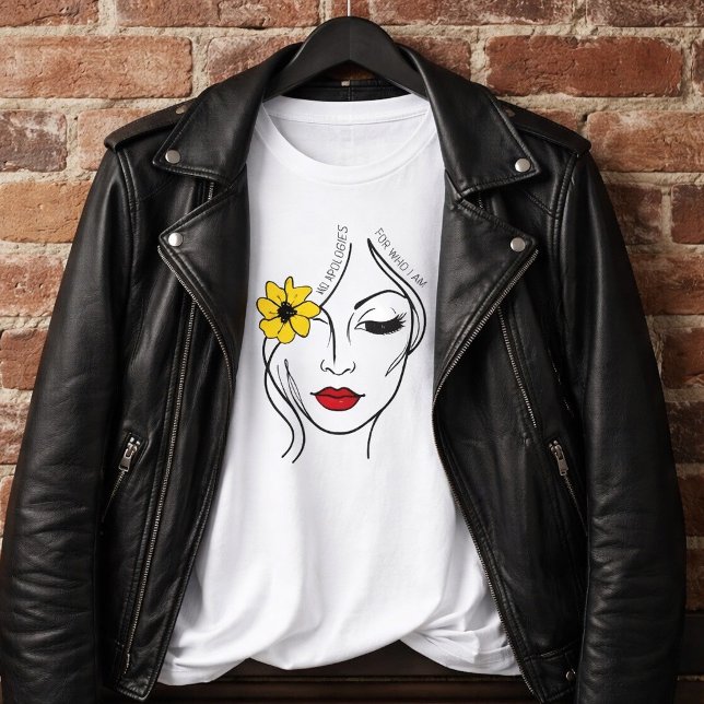 Triblenda Camiseta Inspiradora Sin Disculpas (Subido por el creador)