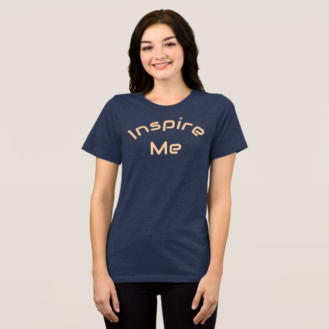 Triblenda Camiseta Inspírame (Anverso Completo )