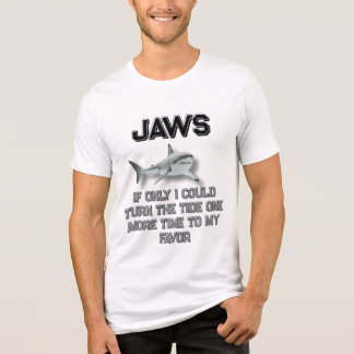 Triblenda Camiseta JAWS Clásica y Vintage