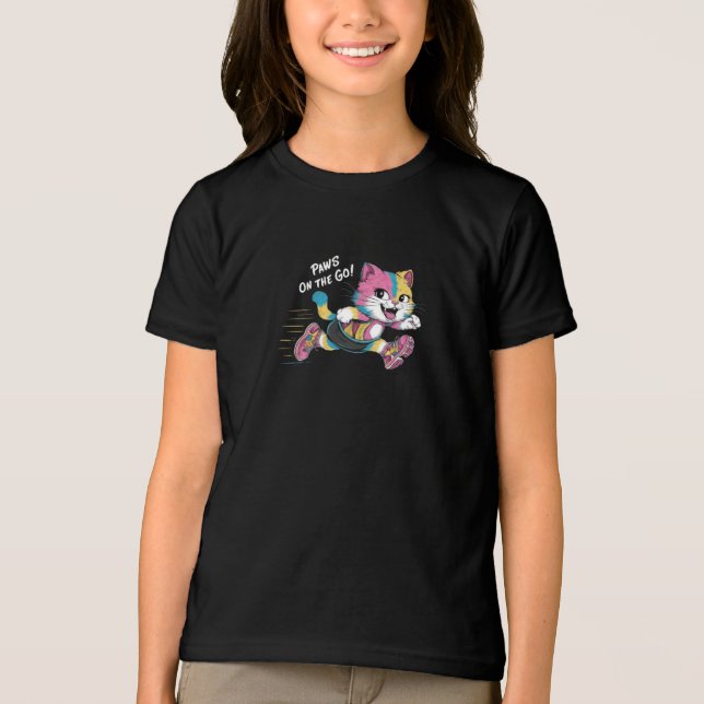 Triblenda Camiseta Kawaii Happy Character Adorable: Whimsica (Anverso)