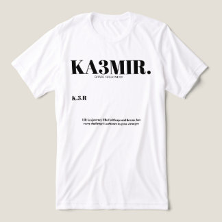 Triblenda Camiseta Kazmir para hombres