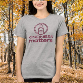 Triblenda Camiseta Kindness Matters – Botella de amabilidad