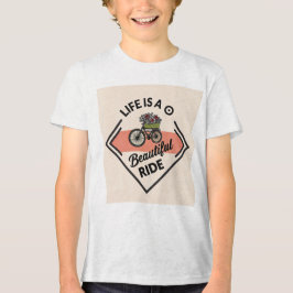 Triblenda Camiseta La Vida Es Un Paseo Hermoso