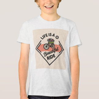Triblenda Camiseta La Vida Es Un Paseo Hermoso
