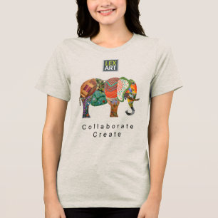 Triblenda Camiseta LexArt Collaborate v2 - Color Claro