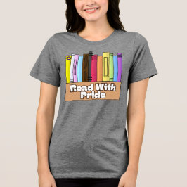 Triblenda Camiseta LGBTQ+ Pride Booklover