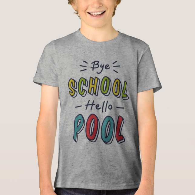 Triblenda Camiseta Listo para Vacaciones de Verano - Genial  (Anverso)