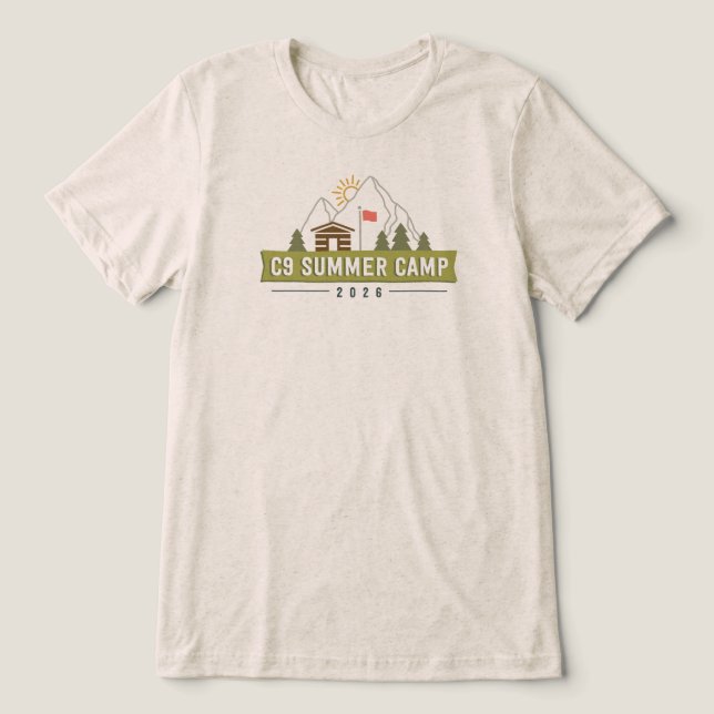 Triblenda Camiseta Logo 2026 - Avena (Diseño delantero )