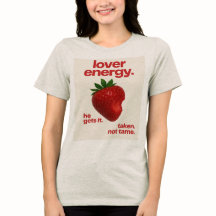 Camiseta Lover Energy Fresa