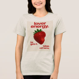 Triblenda Camiseta Lover Energy Fresa
