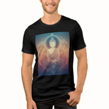 Camiseta Mandala de Buda Meditando Serena - Espiri