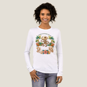 Triblenda Camiseta Manga Larga Dinosaurio Esqueleto Darius