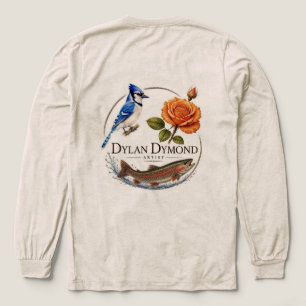 Triblenda Camiseta Manga Larga Logo Detrás
