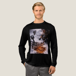 Triblenda Camiseta Manga Larga para Detección de Metal en In