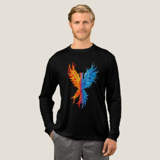 Triblenda Camiseta Manga Larga Premium Phoenix Rising Hombre