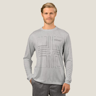 Triblenda Camiseta manga larga VANEISAGE ™ Diseño geométrico