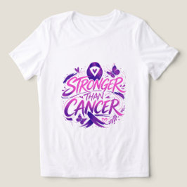 Triblenda Camiseta Más Fuerte Que el Cáncer
