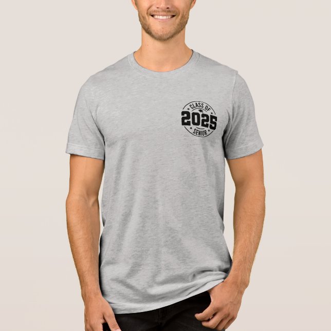 Triblenda Camiseta masculina de clase superior de 2025 (Anverso)
