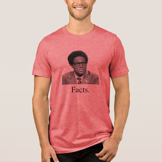 Triblenda Camiseta masculina de Thomas Sowell (Anverso)