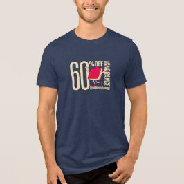 Triblenda Camiseta masculina Intelligent Advocacy Bella+Canv