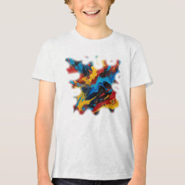 Triblenda Camiseta Masculina Juvenil Básica Arte Expressão