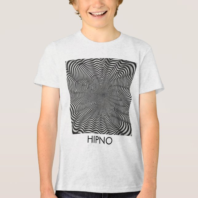 Triblenda Camiseta Masculina Juvenil Básica Hipno (Anverso)