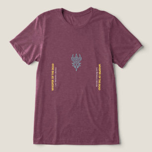 Triblenda Camiseta masculina "Susurro de los Muertos" de est