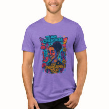 Camiseta masculina Team Cherokee Unbreakable Tour