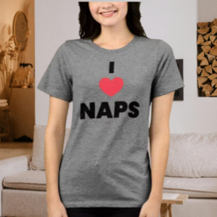Triblenda Camiseta Me Encantan las Siestas – Camiseta de Hum