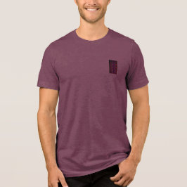 Triblenda Camiseta MENS BELLA TRI DISEÑO DE ESTILO DE MEZCLA